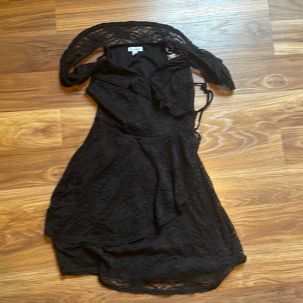 black dress